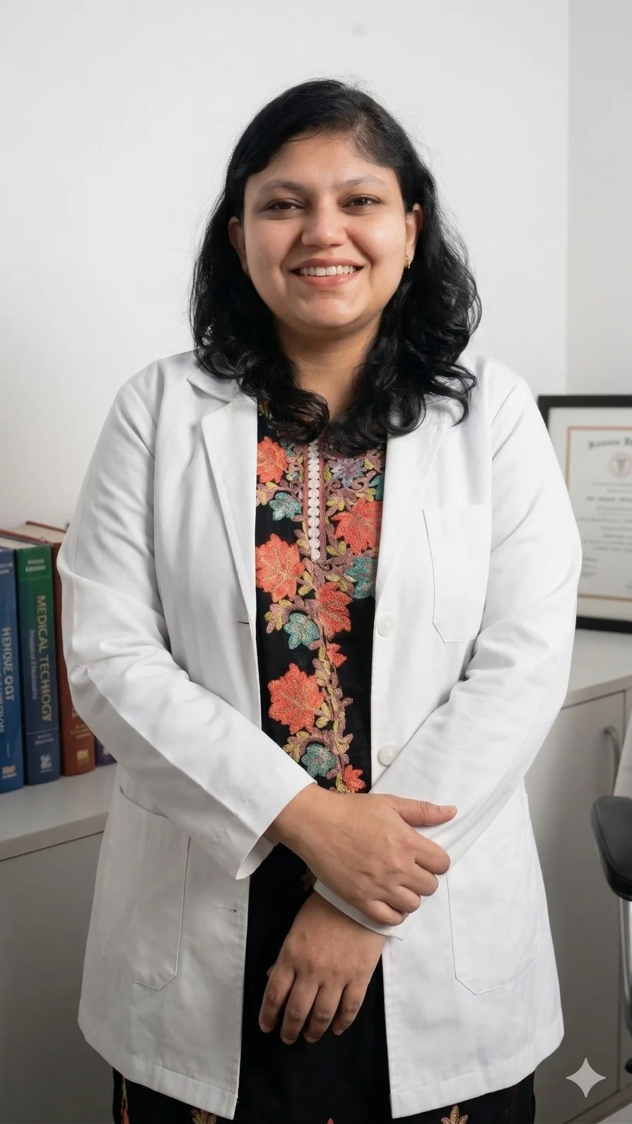 Dr. Ujwala B U, leading female gynecologist at Vista Speciality Clinic Bangalore